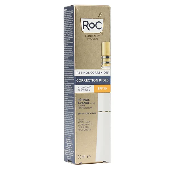 RoC Retinol Correxion crème correction rides SPF 30
