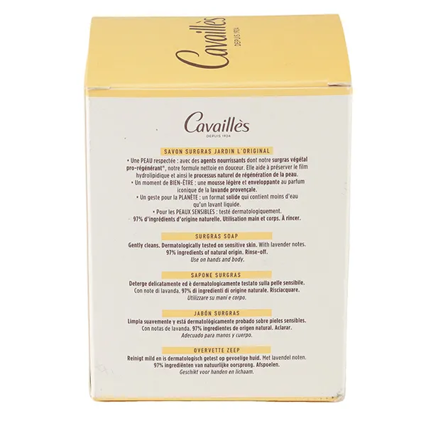 Cavaillès Savon surgras Jardin l'original