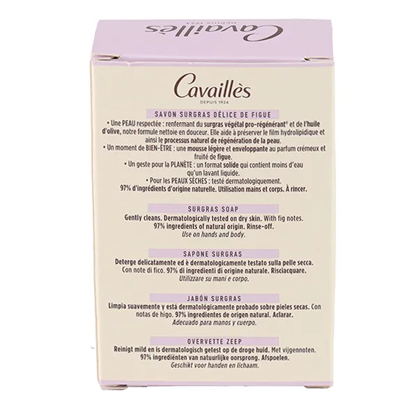 Cavaillès Savon surgras Délice de Figue
