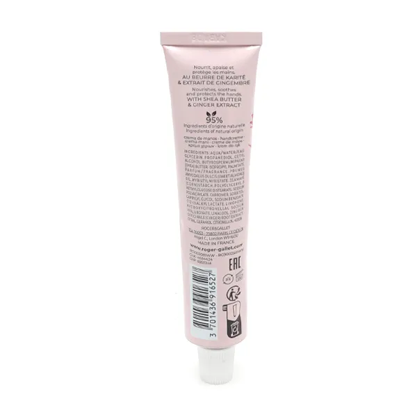 Roger et Gallet Gingembre rouge crème mains