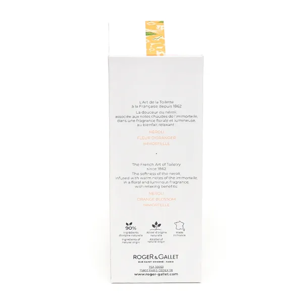 Roger et Gallet Eau parfumée bienfaisante Néroli