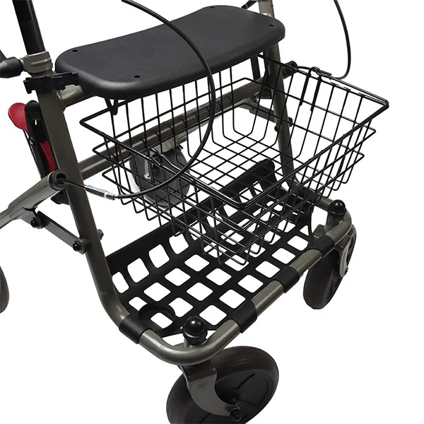 Déambulateur 4 roues avec panier