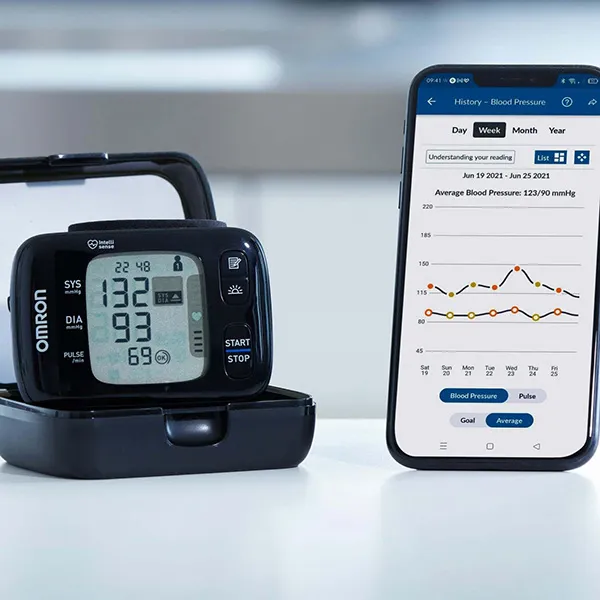 Omron RS7 tensiomètre électronique poignet Intelli IT