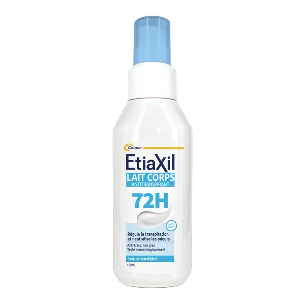 Etiaxil lait corps anti transpirant 72h