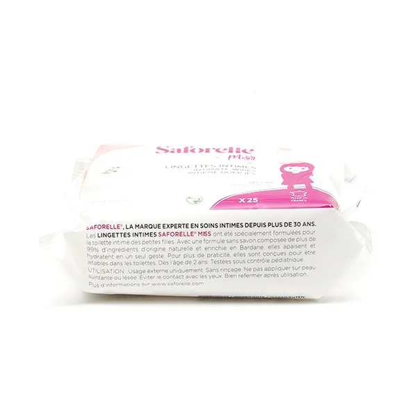 Saforelle Miss lingettes intimes