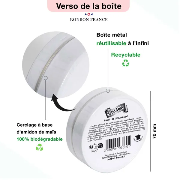 Saint Ange Pastilles à la lavande