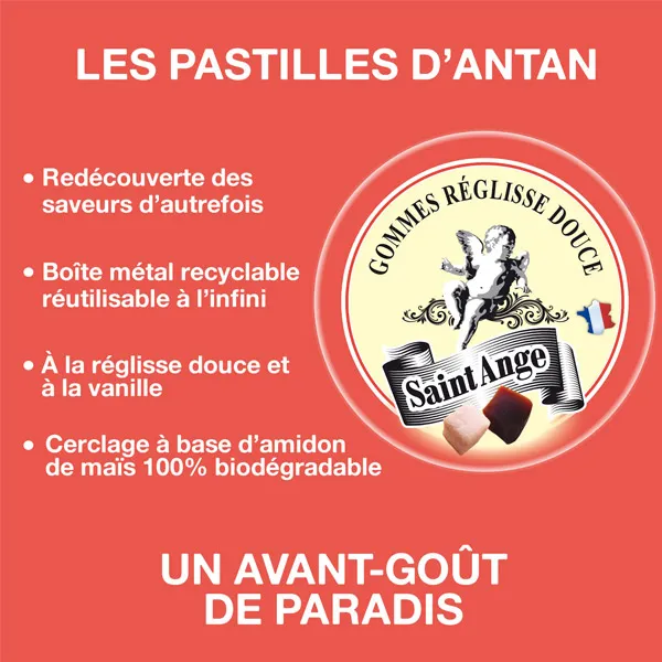 Saint Ange Gommes réglisse douce