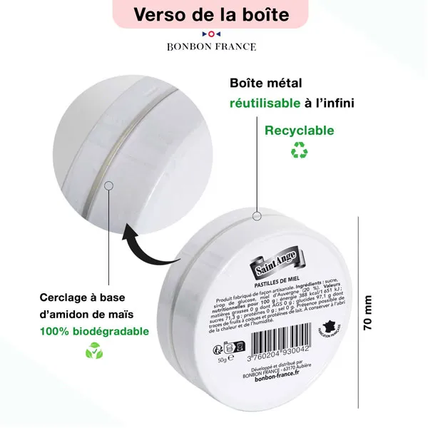 Saint Ange pastilles miel