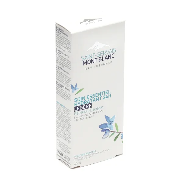 Saint Gervais Mont Blanc Soin essentiel hydratant 24h Légère