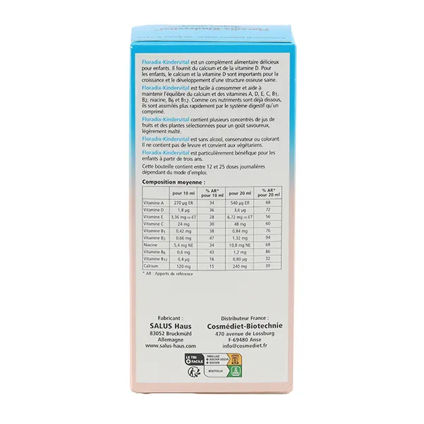 Salus Floradix Kindervital solution buvable