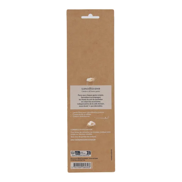 Sanodiane ciseaux droits de coiffure