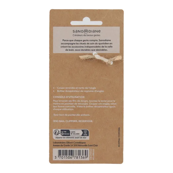 Sanodiane coupe ongles réservoir