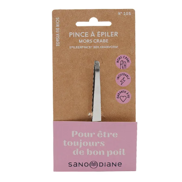Sanodiane pince à épiler mors crabe