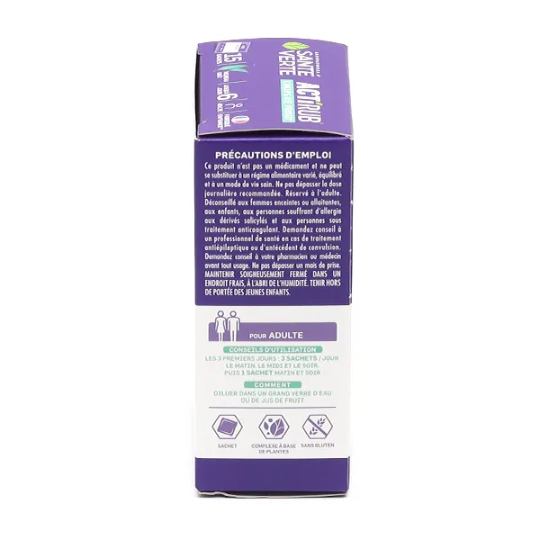 Santé Verte Actirub Coups de froid sachets