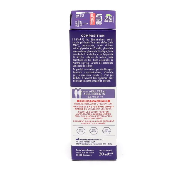 Santé Verte Actirub spray nasal