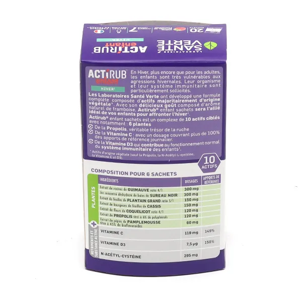 Actirub Enfant sachets