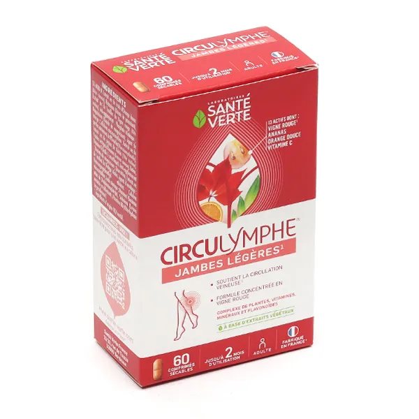 Circulymphe Jambes légères comprimé