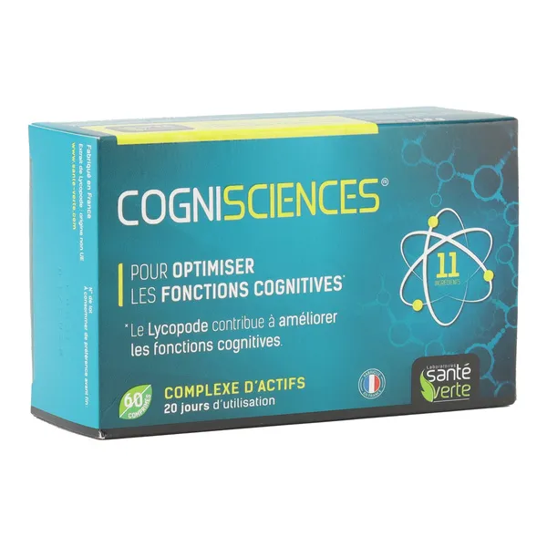 Santé Verte Cognisciences comprimés