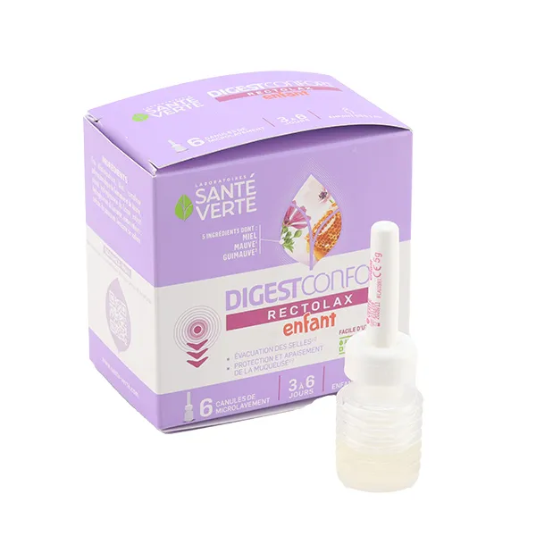 Santé Verte DigestConfort Rectolax Enfant lavement constipation