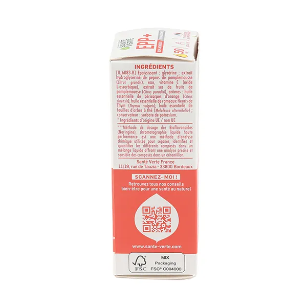 Santé Verte Extrait de Pépins de Pamplemousse 800 mg