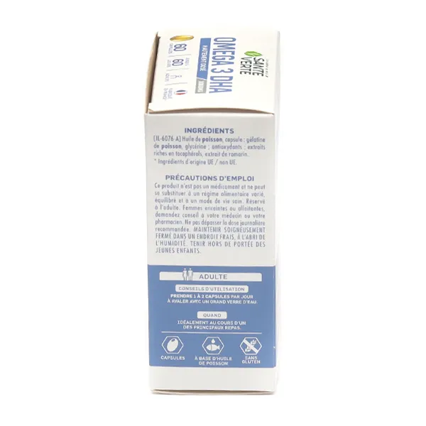 Santé Verte Omega 3 capsules