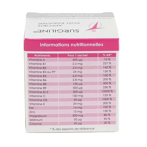 Surgiline sachets