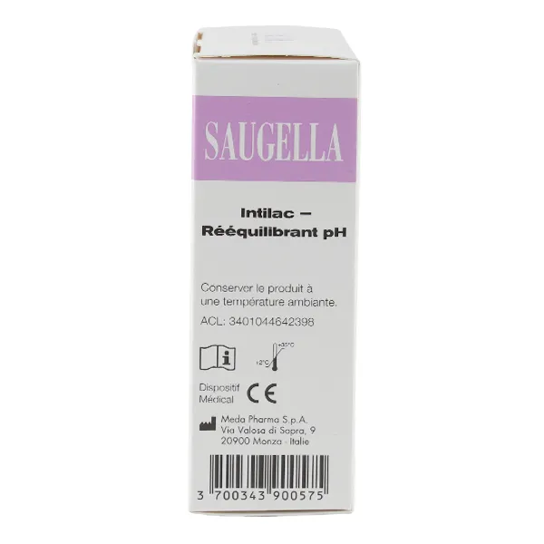 Saugella Intilac rééquilibrant pH gel intravaginal unidoses