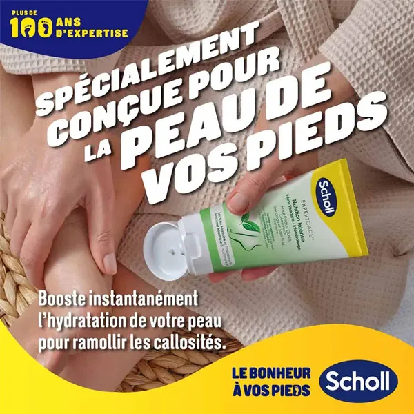 Scholl Crème Nutrition Intense pieds et ongles
