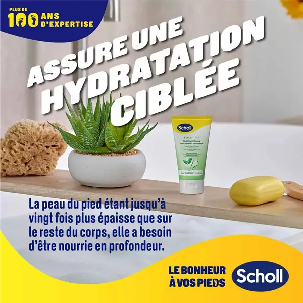 Scholl Crème Nutrition Intense pieds et ongles