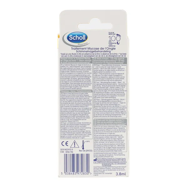 Scholl solution mycoses des ongles