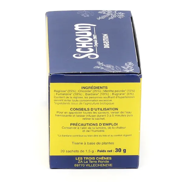 Schoum Digestion Tisane Bio