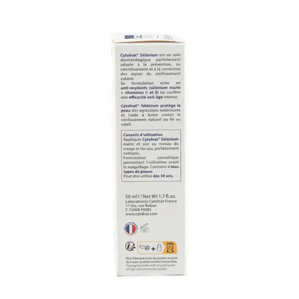 Cytolnat Sélénium Crème anti âge