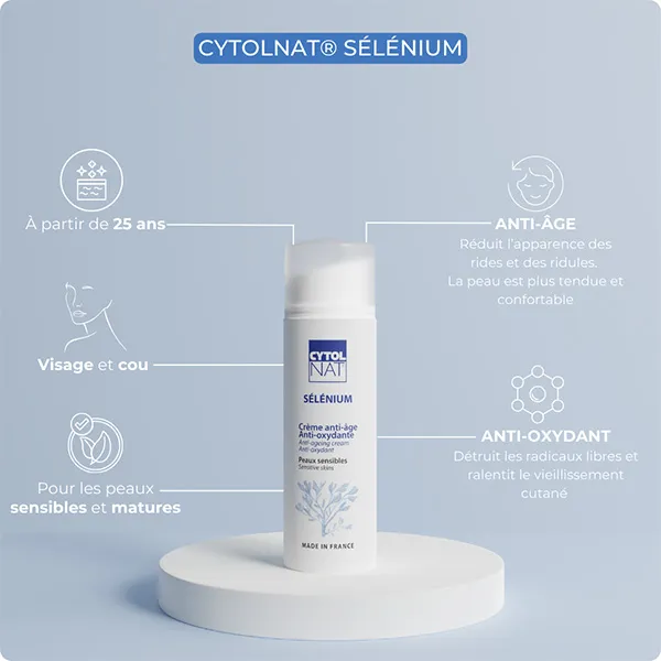Cytolnat Sélénium Crème anti âge