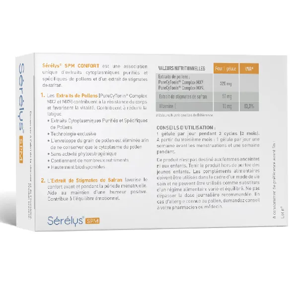Sérélys SPM confort gélules