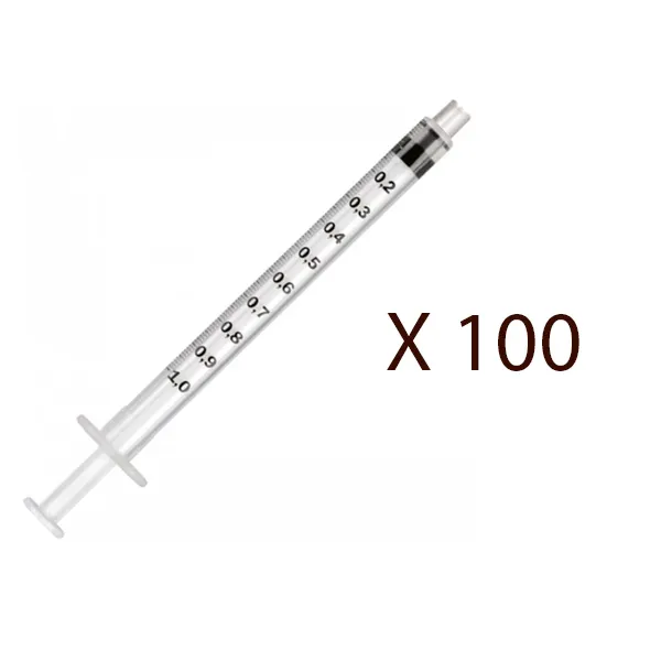 Seringue 3 pièces tuberculine