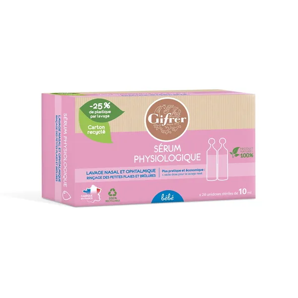 Gifrer Sérum physiologique