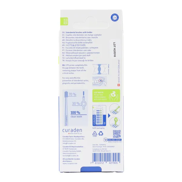 Curaprox Brossettes interdentaires Prime Start