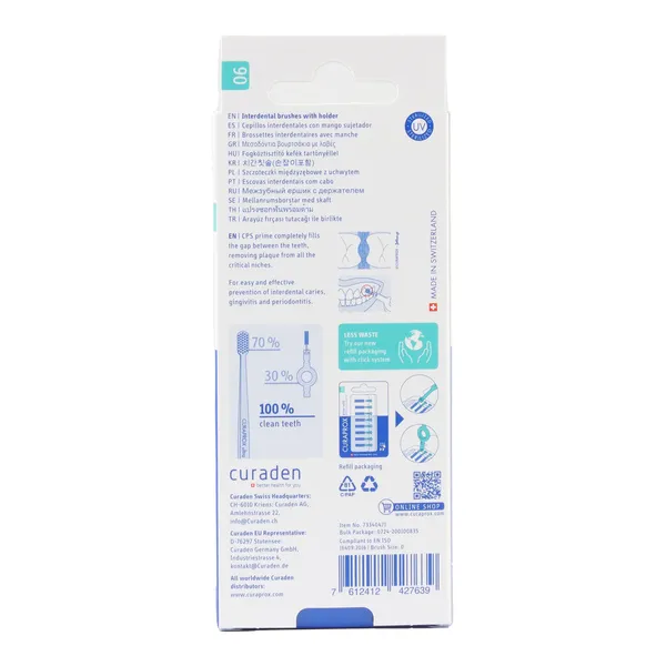 Curaprox Brossettes interdentaires Prime Start