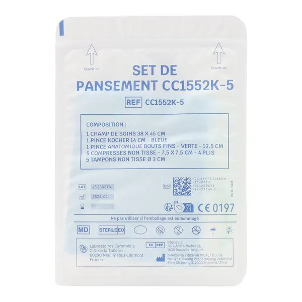 Set de soin stérile Euromedis