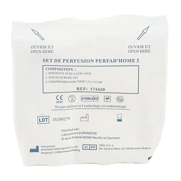 Set complémentaire perfusion pour voie veineuse