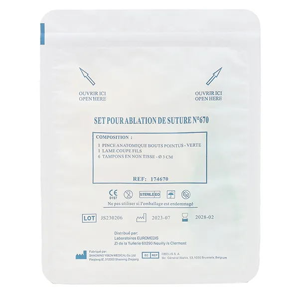 Set d'ablation de sutures