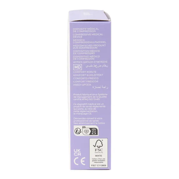Sigvaris Active Confort fraîcheur Chaussettes de contention Femme Classe 2