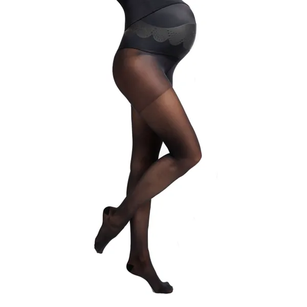 Sigvaris Dynaven Transparent Collant de contention maternité Classe 2