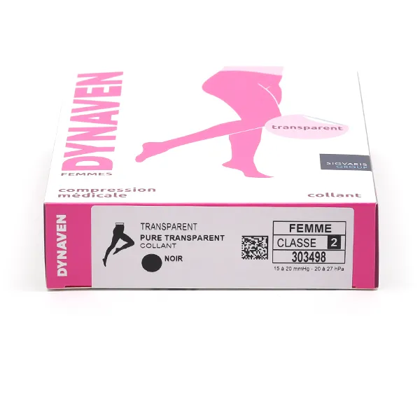 Sigvaris Dynaven Transparent Collant de contention femme classe 2