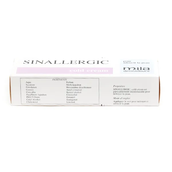 Sinallergic cold cream