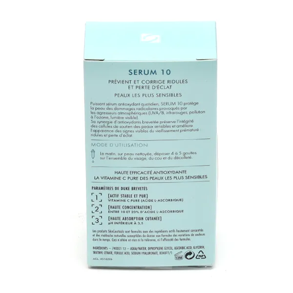 SkinCeuticals Prevent Serum 10 sérum double antioxydant