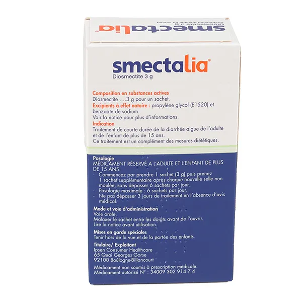 Smectalia stick Citron Menthe