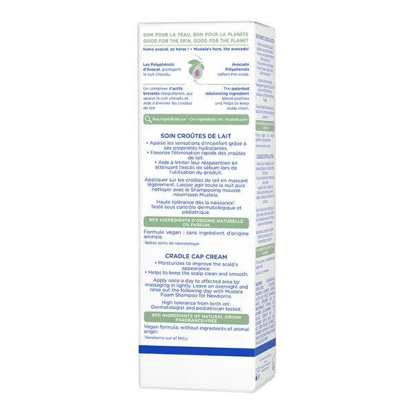 Mustela soin croûtes de lait