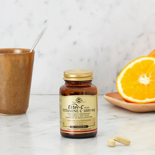 Solgar Ester-C Plus Vitamine C 1000 mg comprimés