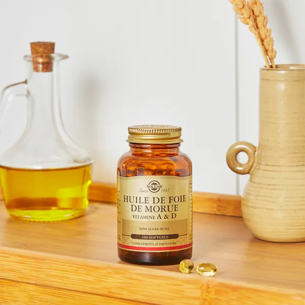 Solgar Huile de Foie de Morue capsules